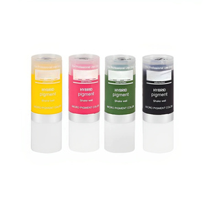 Encre micro-pigmentée hybride professionnelle PMU, couleur cosmétique pour microblading, maquillage des sourcils et des lèvres - Product Image 1