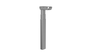 Mécanisme de levage à double moteur à 3 étages sans trou pour colonne de levage en métal - Product Image 4