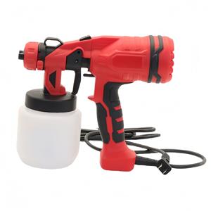 Pistolet de pulvérisation sans air rouge, capacité du réservoir 1 L, moteur universel, pulvérisateur de peinture électrique pour usage domestique DIY - Product Image 3