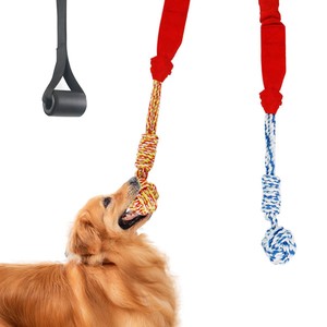 Jouet à mâcher interactif en corde et élastique en nylon pour chien - Écologique, pour l'intérieur et l'extérieur, pour petits et grands chiens - Product Image 5