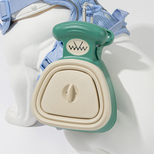 Dispensador de Bolsas para Excrementos de Perro, Portátil, Reutilizable, de Plástico, Plegable, con Clip, para Limpieza de Mascotas al Aire Libre - Product Image 1