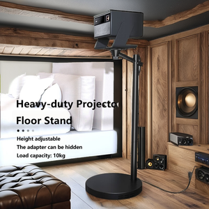 Support de sol universel pour projecteur de cinéma maison <span class=keywords><strong>CINE</strong></span> PB29L 360 °   Support pivotant réglable en alliage d'aluminium - Product Image 2