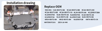 Module de commande de pompe à carburant 590-001 avec boulons de fixation compatible avec certains modèles (OE FIX)