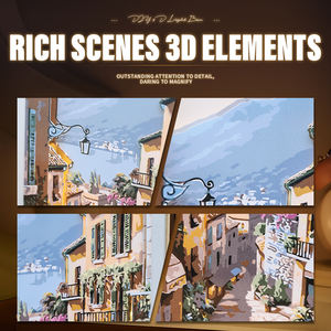 Lámpara de Noche de Madera Personalizada y Lámpara Grabada - Tallado de Madera en 3D de <span class=keywords><strong>la</strong></span> Serie Ciudad Hueca, Decoración del Hogar Cortada con Láser - Product Image 4