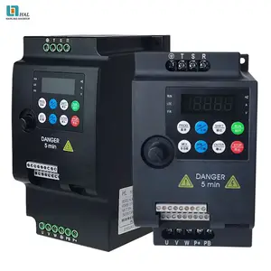 220V 3.7kw HL3000 monophasé à 3 phases onduleur AC Variable convertisseur de fréquence VFD