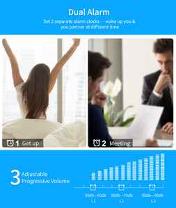 11 Inch Big Digital <strong>Wall</strong> <strong>Clock</strong> <strong>Large</strong> Display Led Curved Screen Non-ticking With Indoor Temperature Digital <strong>Wall</strong> <strong>Clock</strong> for Home - Product Image 2