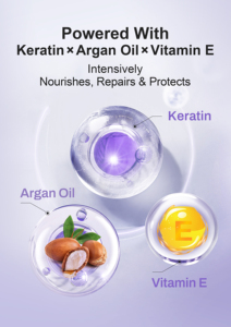NUSPA Suero hidratante profundo <span class=keywords><strong>para</strong></span> <span class=keywords><strong>el</strong></span> <span class=keywords><strong>cabello</strong></span> Reparación <span class=keywords><strong>de</strong></span> <span class=keywords><strong>cabello</strong></span> Frizz Tratamiento Aceite <span class=keywords><strong>de</strong></span> argán <span class=keywords><strong>Vitamina</strong></span> <span class=keywords><strong>E</strong></span> <span class=keywords><strong>Ampollas</strong></span> <span class=keywords><strong>para</strong></span> <span class=keywords><strong>cabello</strong></span> rizado y seco - Product Image 5