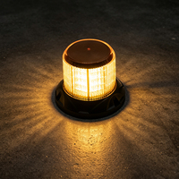 E-Markierung SAE DOT EMC 12V 24V blinkendes magnetisches Leuchtfeuer LED Gelb Warnung LED Blitzlicht Notsignal