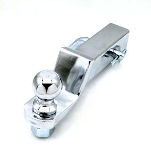 Soporte de enganche de <span class=keywords><strong>remolque</strong></span> de 2 pulgadas cromado de alta resistencia para receptor de 2 pulgadas, para camión, SUV, <span class=keywords><strong>remolque</strong></span> - Product Image 6