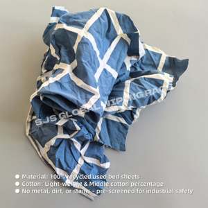 Bolsa de Trapos de Algodón 100% para Uso Industrial y Marino, Trapos de Lona de Colores para Limpieza - Product Image 4