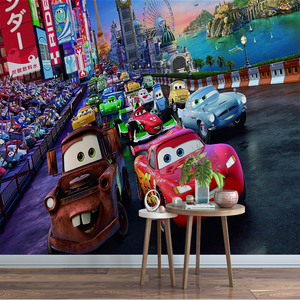 Murale Adesivo 3D Impermeabile Moderno con Tema Auto e Film, Facile Installazione per Camere da Letto dei Bambini, Sale Giochi, Hotel e Decorazioni per Bagni - Product Image 2