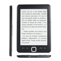 Lector de Libros Electrónicos BK6033 de 6 Pulgadas con Sistema Linux, Pantalla de Tinta Electrónica de 212ppi, Sin Luz Frontal, Biblioteca Integrada, PDF, TXT en Inglés, Chino, Japonés y Griego