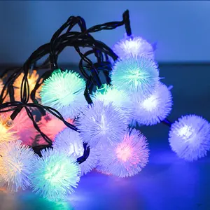 Dingdian LED 야외 태양 분위기 조명 휴일 매달려 축제 램프 장식 조명 크리스마스 실내 LED 문자열 조명