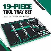 Kit d'outils à main étanche personnalisé en acier au chrome-vanadium, ensemble combiné pour la réparation automobile, le garage et la maison, pour les acheteurs en gros