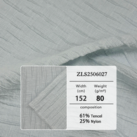 Tissu de base en interlock tissé Dobby à carreaux brodé 90% polyester 10% élasthanne pour maillots de bain, textiles de maison, sacs et jouets