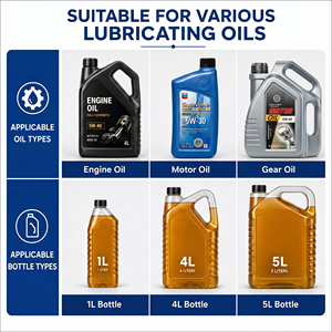 Machine <span class=keywords><strong>de</strong></span> remplissage automatique <span class=keywords><strong>de</strong></span> liquides automobiles pour bouteilles d'huile lubrifiante et <span class=keywords><strong>de</strong></span> <span class=keywords><strong>liquide</strong></span> <span class=keywords><strong>de</strong></span> refroidissement <span class=keywords><strong>de</strong></span> radiateur <span class=keywords><strong>de</strong></span> 1L à 5L - Product Image 3