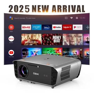 Proyector 4K Smart Google TV Android 14, 1550ANSI Lúmenes, 3D HIFI Estéreo, Cine en Casa, 120Hz para Juegos y Películas, Control por Voz, HDR10 - Product Image 1