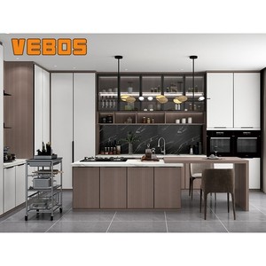 Factory customized design modern kitchen cabinets cuisine and other kitchen furniture wooden kitchen islands