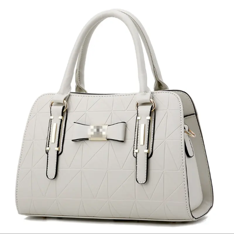 사용자 정의 금속 로고 패션 새로운 숙녀 핸드백 도매 저렴한 가격 고품질 숙녀 가방 어깨 대각선 가방