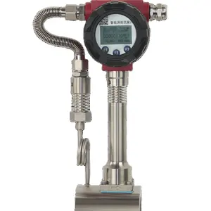 Compteurs d'eau avec totalisateur Mesure de vapeur de gaz haute température haute pression Capteur numérique Débitmètre à vortex