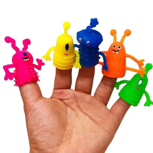 柔软pvc手指木偶故事迷你玩具搞笑小玩具儿童礼品