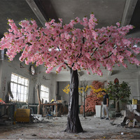 Hochzeit künstlicher Baum 13Ft Kirschblüten baum Weißer Glyzinienblüten-Tisch baum zur Dekoration