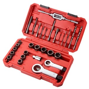29Pcs Broken Screw Extractor Set Metric Spiral Flute High Carbon Steel Industrial Grade Bolt Remover Tools - Product Image 4