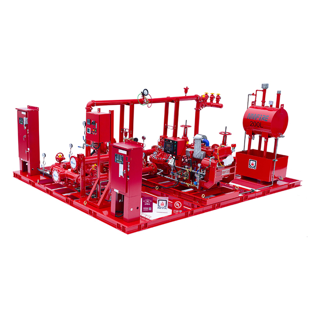 Complete Set of Fire Fighting System with jockey Pump Split case Electric Pumps diesel Pumps Set