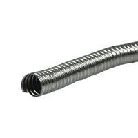 Conduit électrique flexible en acier inoxydable 304, étanche, avec structure de verrouillage carrée, JUWANTE BXG-24, certifié ISO