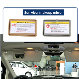 2108102510 Cubierta <span class=keywords><strong>de</strong></span> Espejo para Visera, Tapas <span class=keywords><strong>de</strong></span> Espejo <span class=keywords><strong>de</strong></span> Maquillaje para Mercedes W211 W219 2003-2010, Parasol, Accesorios Interiores para <span class=keywords><strong>Auto</strong></span> - Product Image 3