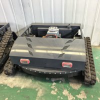 Vente directe d'usine, tondeuse à gazon robotisée à télécommande, très vendue, avec lame à neige