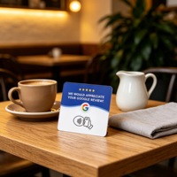 Carte NFC Google Review : Tappez pour laisser un avis – Carte de commentaires pour petites entreprises (restaurants, salons, cliniques) – Vente en gros, en stock, prête à être expédiée
