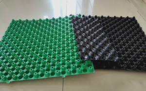 30mm人工芝浸透排水セル高圧縮強度排水シート排水セル - Product Image 2