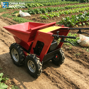 Mini-dumper électrique <span class=keywords><strong>à</strong></span> 4 roues, <span class=keywords><strong>à</strong></span> batterie, avec fonction de basculement manuel, chariot <span class=keywords><strong>à</strong></span> benne basculante électrique pour la construction, la ferme et le jardin - Product Image 3