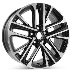 Rines de Aleación de Aluminio Xinlin 18x8J ET50 Flow Forming Negros con PCD5x114.3 para Camry, Alphard, Crown, Avalon, Corolla - Product Image 1