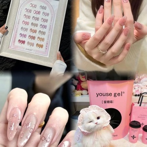 2025 New Peach pink Cat's Eye <b>Nail</b> <b>Gel</b> Factory Wholesale Customization <b>Nail</b> Polish Suppliers - Product Image 3