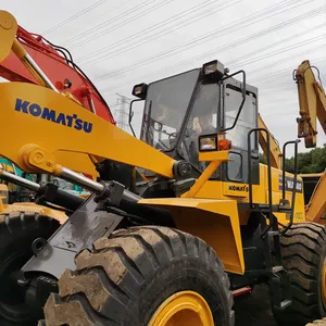 รถตักล้อยาง Komatsu,ญี่ปุ่น Komatsu WA380 WA320 WA470ล้อที่ใช้แล้ว