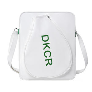 Outdoor Sports Bag Crossbody Tote PU <b>Material</b> Pickleball Paddel Students Shoulder Tennis Badminton Racket Bag - Product Image 5