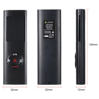 Télémètre laser intelligent multifonction mini avec recharge USB, portée de 0,05 à 40 m et précision de 2 mm
