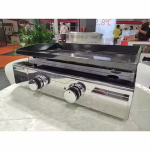 Barbecue au gaz professionnel Libermann pour l'extérieur, en acier inoxydable, sans fumée, <span class=keywords><strong>plancha</strong></span> au gaz pour hôtels et restaurants - Product Image 1