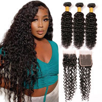 Vendor Rambut Mentah Brasil Grosir, Bundel Rambut Virgin Raw dengan Kutikula Tertata Rapi, Ekstensi Rambut Manusia Murah Double Drawn
