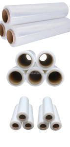 高拉伸强度LLDPE塑料拉伸膜机手工光泽铸造地毯保护托盘包装薄膜 - Product Image 2