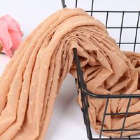 Voile Hijab Personnalisé Premium en Jersey, Bandana Palestine, Turban en Georgette, Châle avec Tissu Jacquard pour Musulmanes