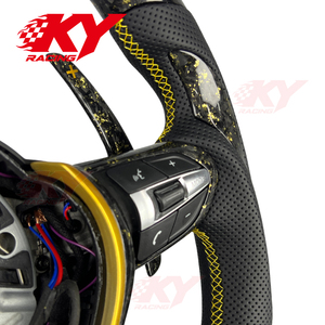 Volante Deportivo Personalizado de Fibra de Carbono con LED para BMW F20 F30 F10 F31 F34 F35 F80 F82 M2 M3 M4 Estilo Deportivo Modelo M Serie 3 Serie F - Product Image 3