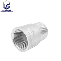 Conector de Tubería Hexagonal Pulido 316L Directo de Fábrica, Junta Macho-Hembra BSP NPT de 1/2 a 4 Pulgadas para Procesamiento Químico