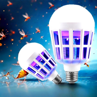 Lampe anti-moustiques LED, tue-insectes électronique, ampoule LED, guirlande lumineuse