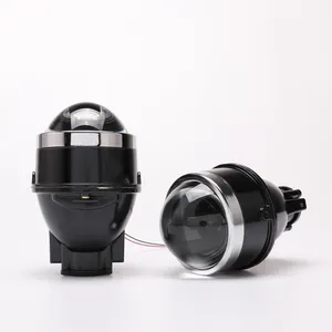 RR lampu kabut sepeda motor, lampu kabut HID 12V 35W 55W H11 lensa proyektor Universal untuk Mazda