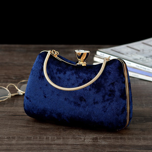 Bolso de Noche de Lujo con Forma de Almohada Vintage en Oferta, Bolso de Mano Elegante de Gran Capacidad para Fiestas Formales, Bodas, Bolso de Noche Moderno - Product Image 2
