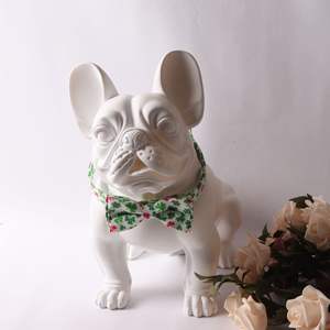 Doe Pet Luxus-Zubehör für Hunde und Katzen Verstellbares Nylon-Hundehalsband mit Metallschnalle und Blumenmuster - Product Image 4