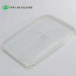 Couverture de lentille en verre LED pour phare de voiture, en borosilicate pressé et trempé, abat-jour élégant pour produits d'éclairage - Product Image 1